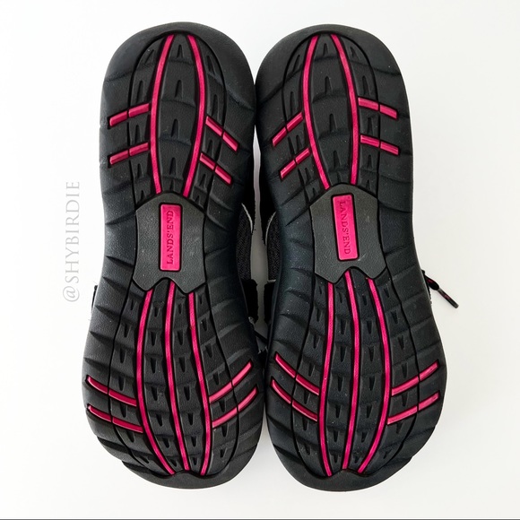 Lands End Trail Hiking Shoes, Wide, Black - Picture 8 of 12